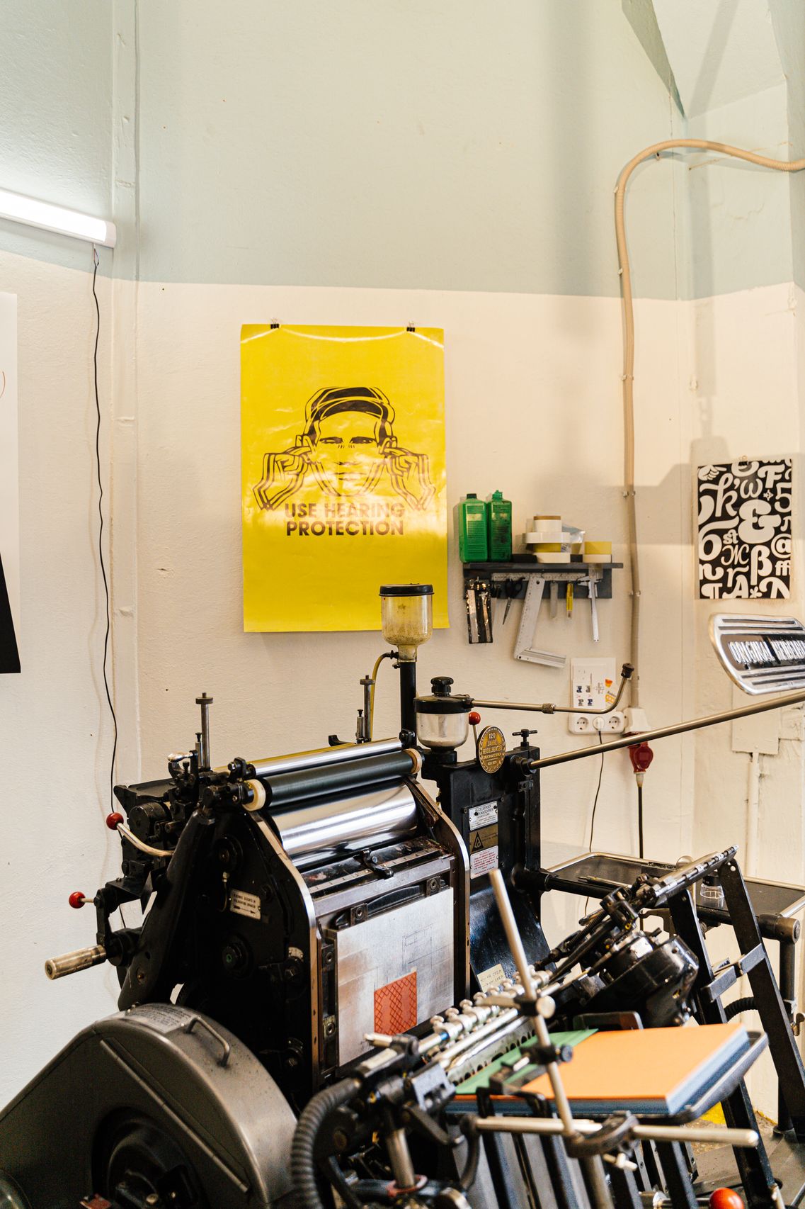 Letterpress workshop at Meadowlark Stationery Studio